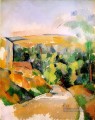 Die Biegung in der Straße Paul Cezanne